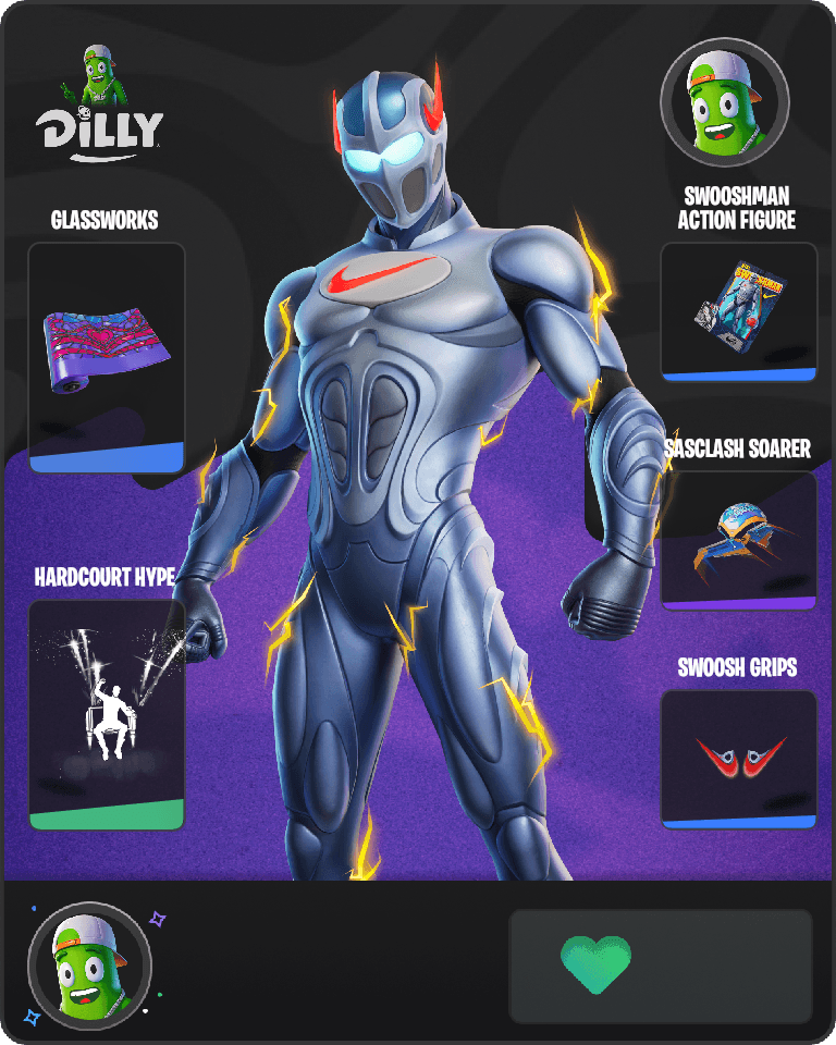 Swooshman Fortnite combo