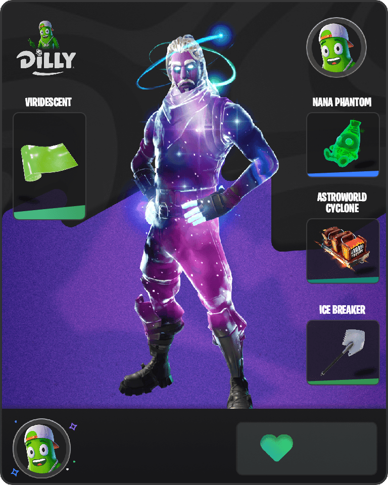 Galaxy Fortnite combo