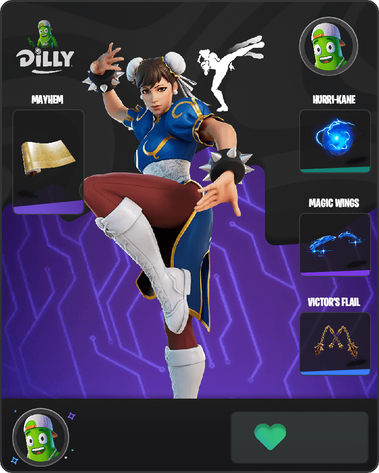 Chun-Li Fortnite combo