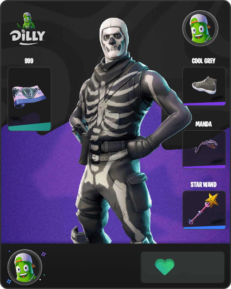 Skull Trooper Fortnite combo