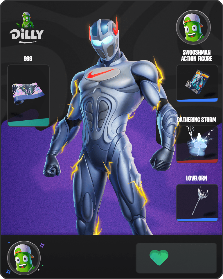 Swooshman Fortnite combo