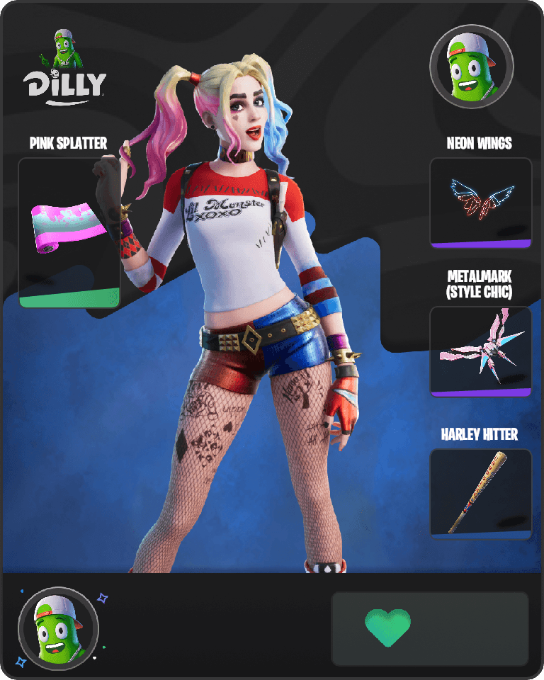Harley Quinn Fortnite combo