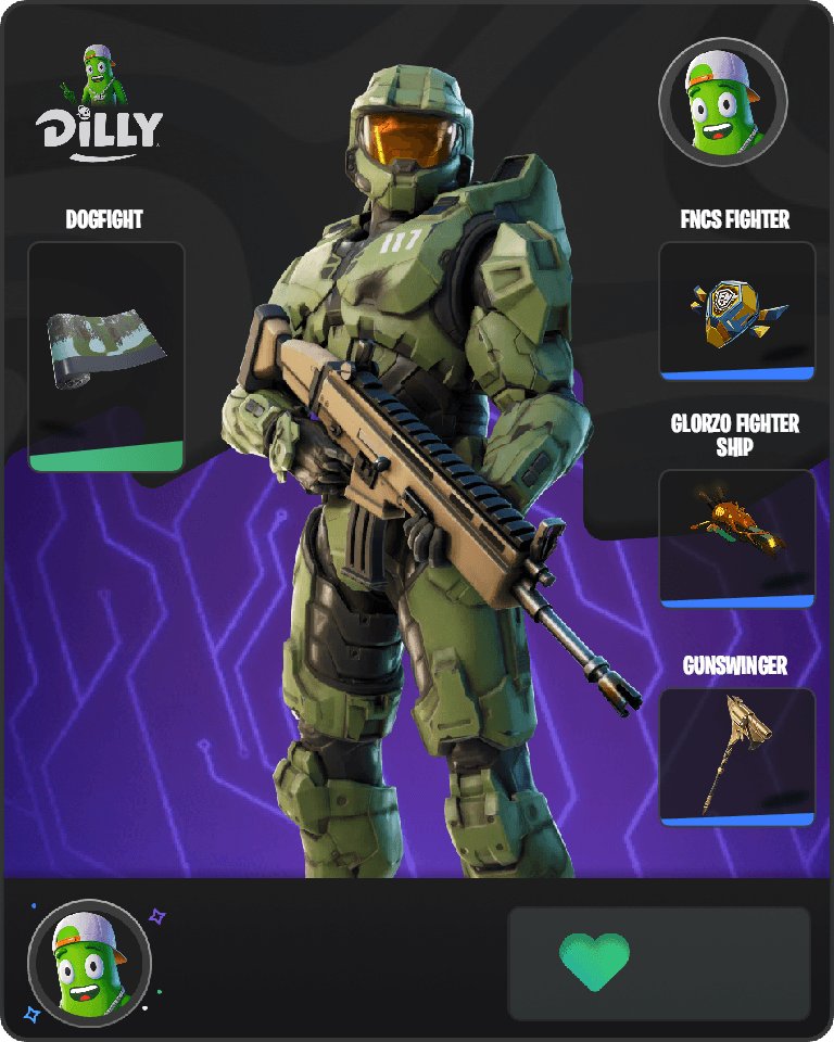 Master Chief Fortnite combo