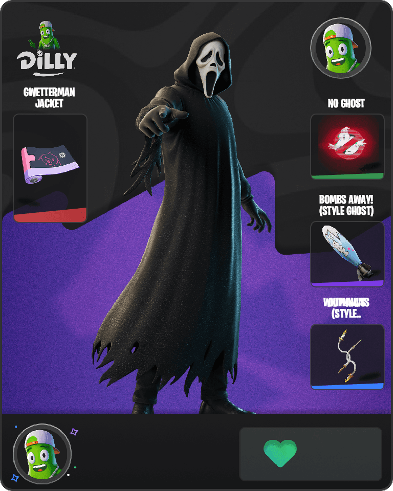 Ghostface Fortnite combo