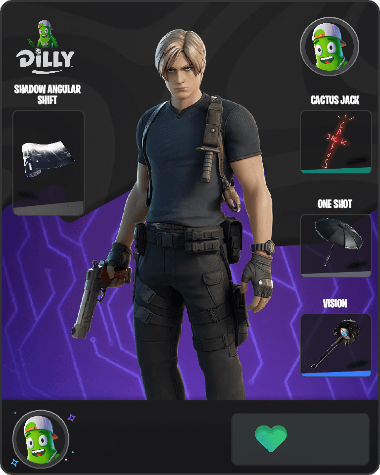 Leon S. Kennedy Fortnite combo