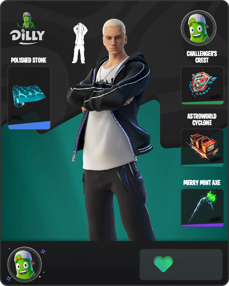 Slim Shady Fortnite combo