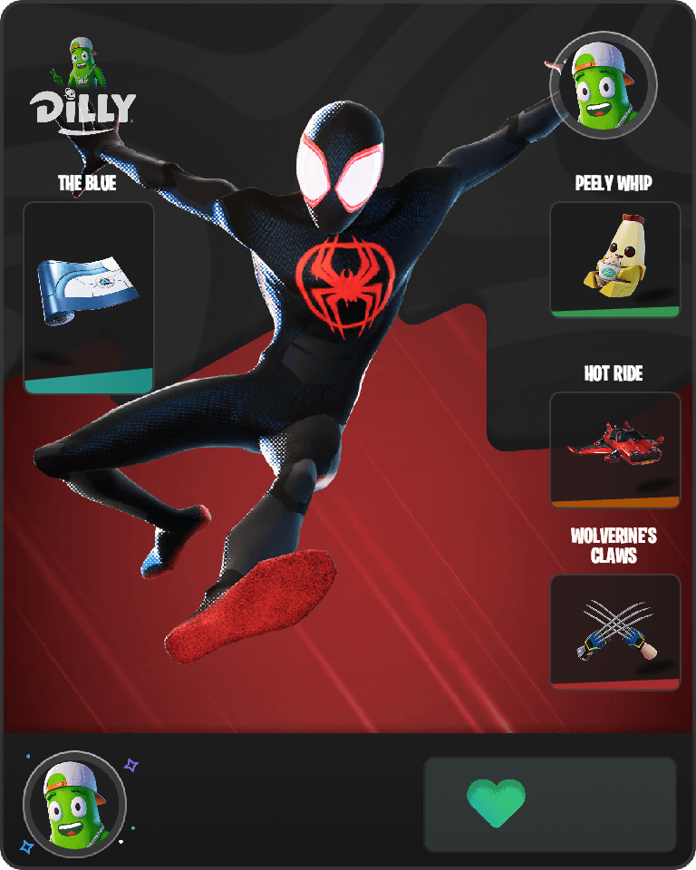 Spider-Man (Miles Morales) Fortnite combo