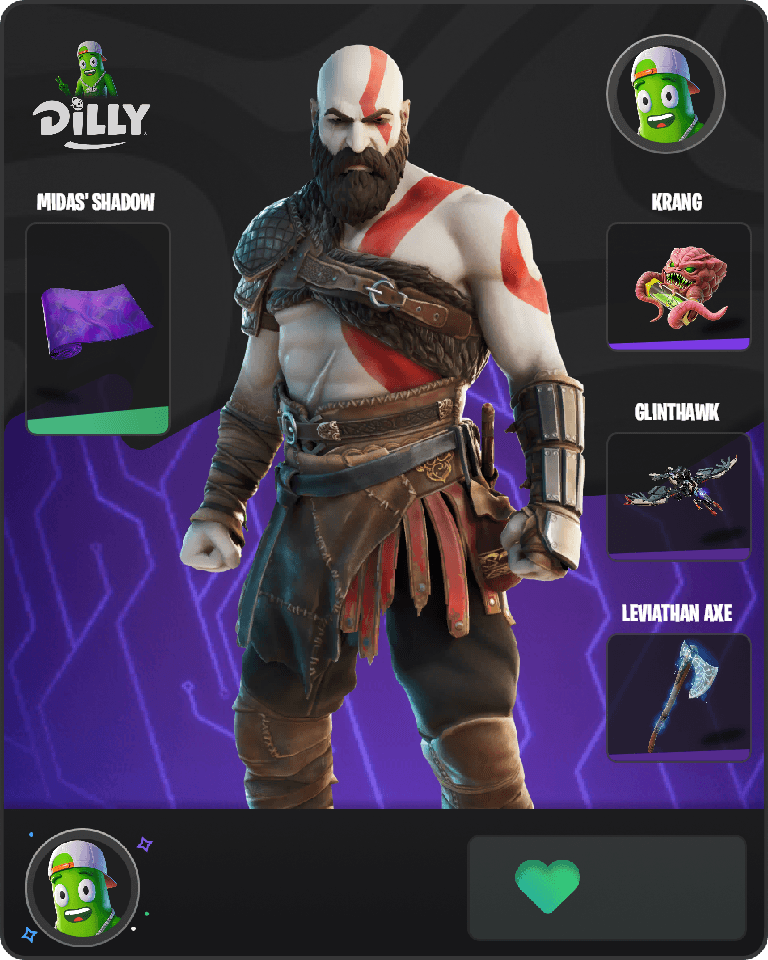 Kratos Fortnite combo