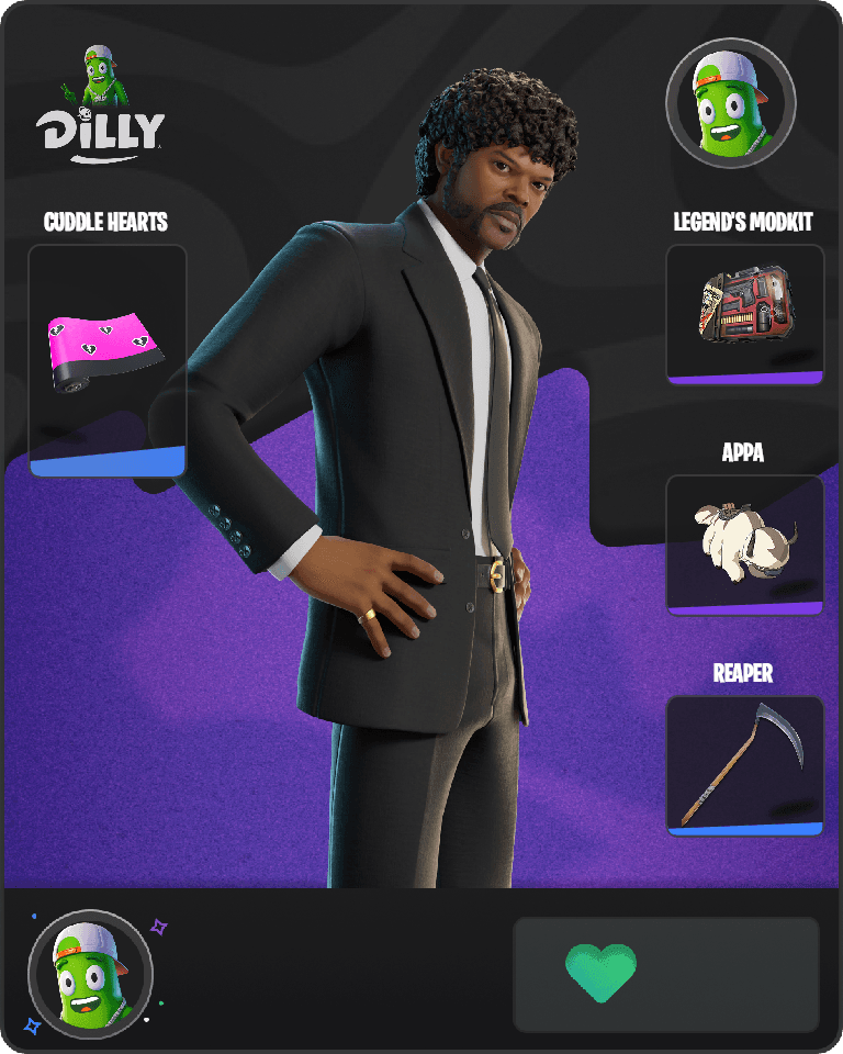 Jules Winnfield Fortnite combo