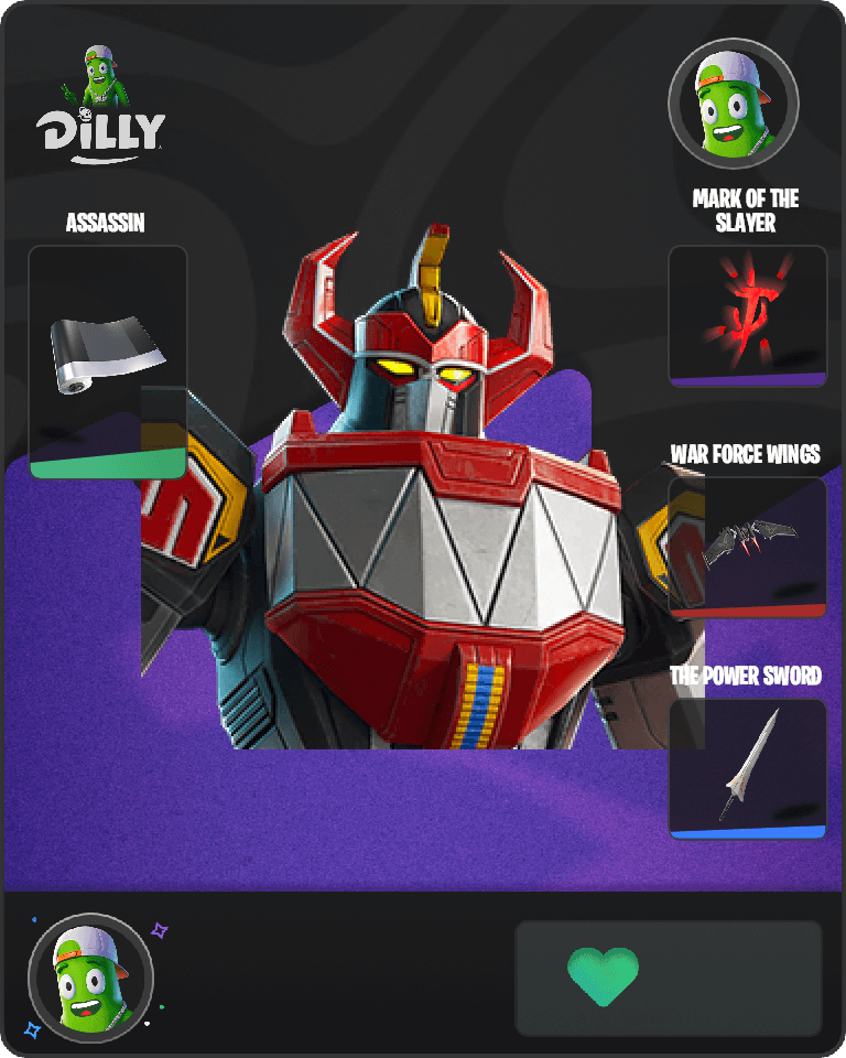 Dino Megazord Fortnite combo