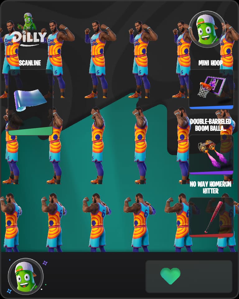 Tune Squad LeBron combo by littleb