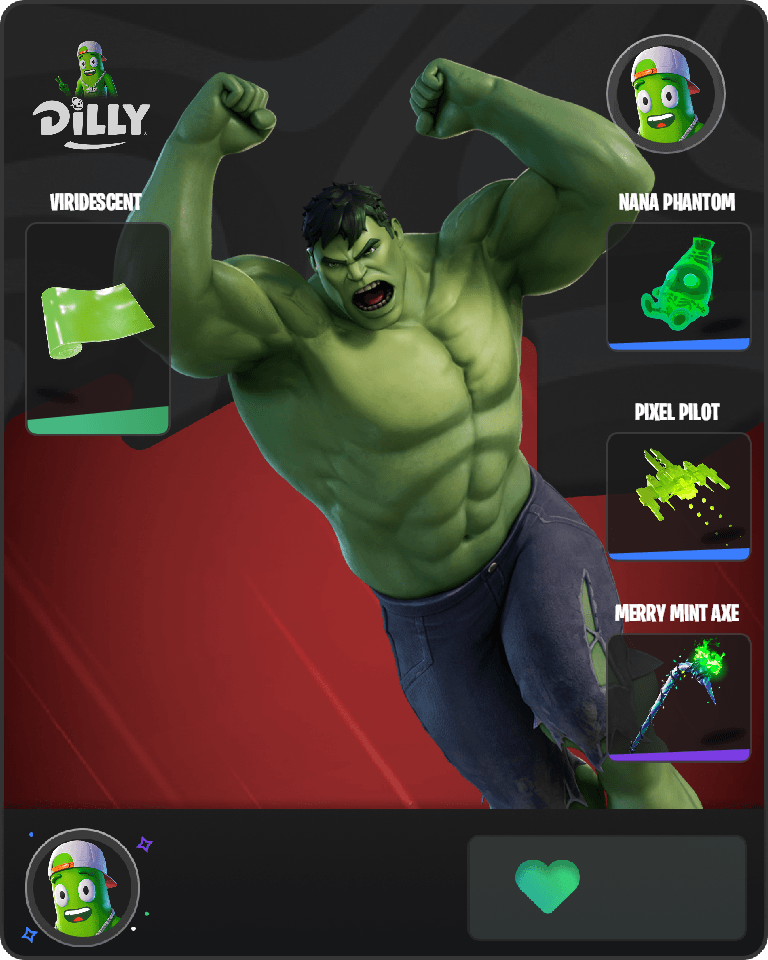 Hulk Fortnite combo