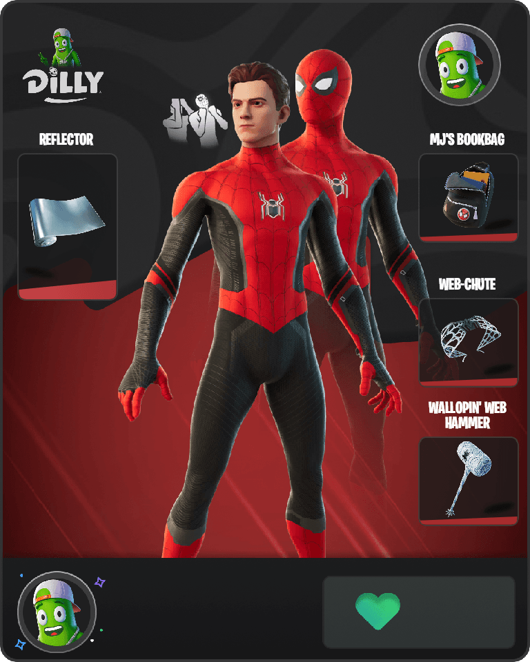 Spider-Man (No Way Home) Fortnite combo