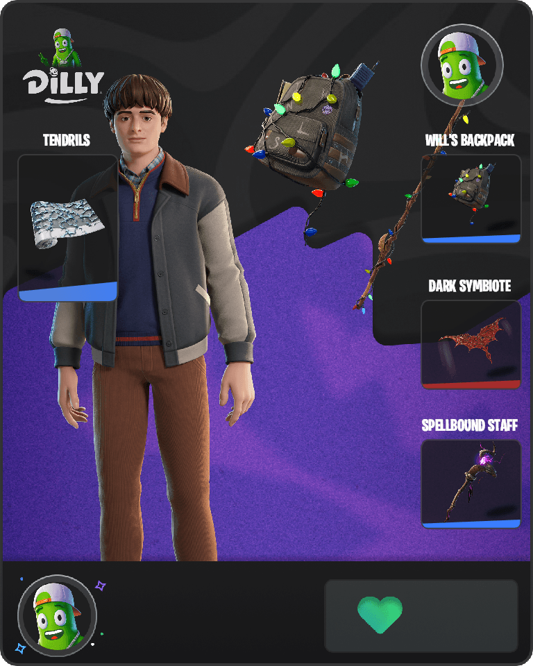 Will Byers Fortnite combo