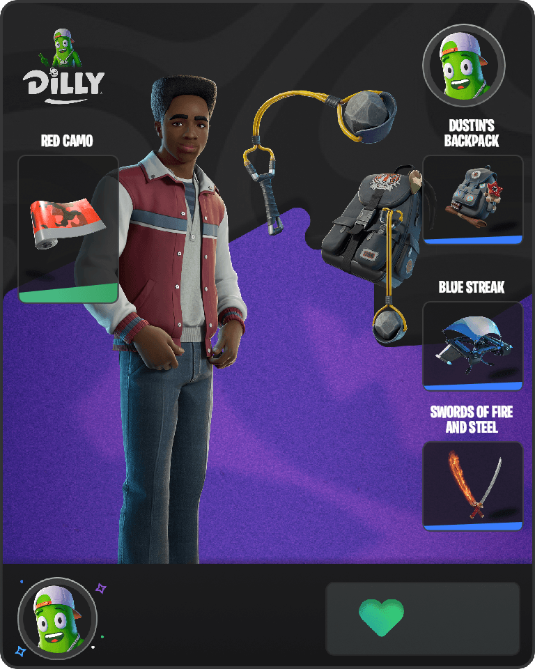 Lucas Sinclair Fortnite combo