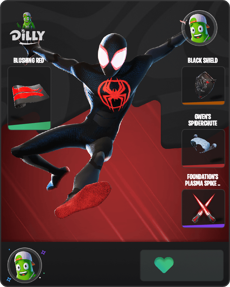 Spider-Man (Miles Morales) Fortnite combo