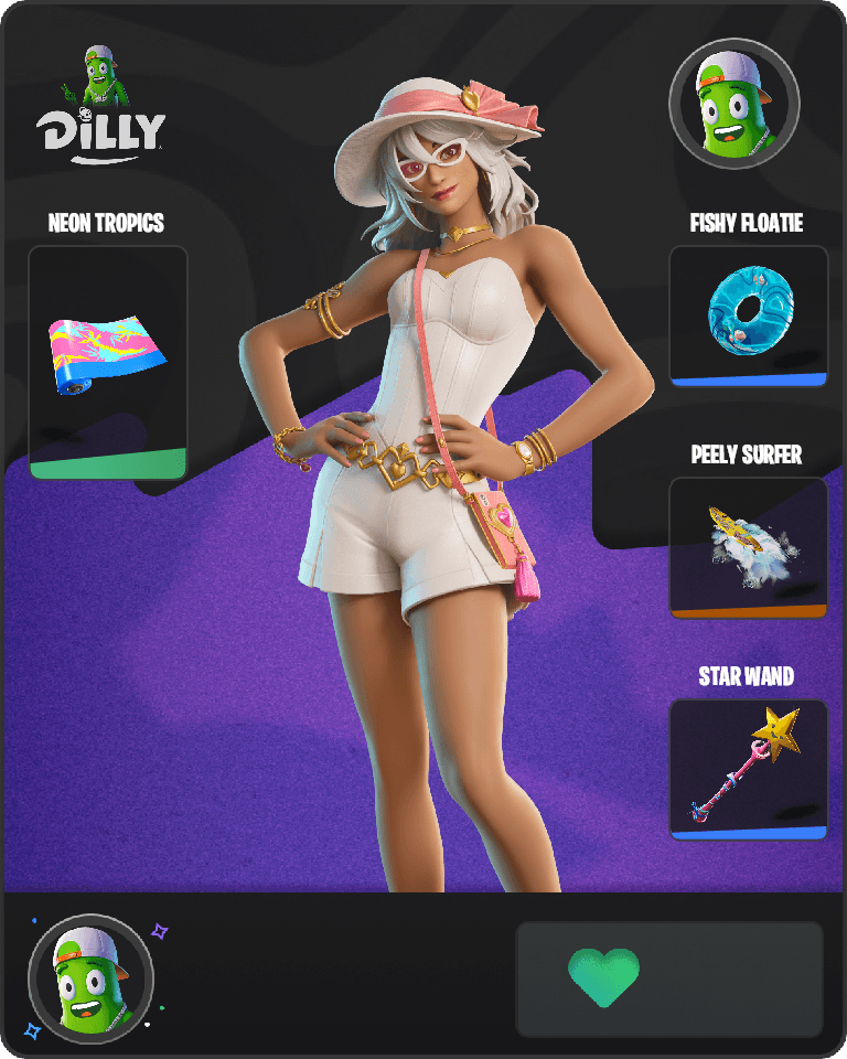 Heartseeker Aphrodite Fortnite combo