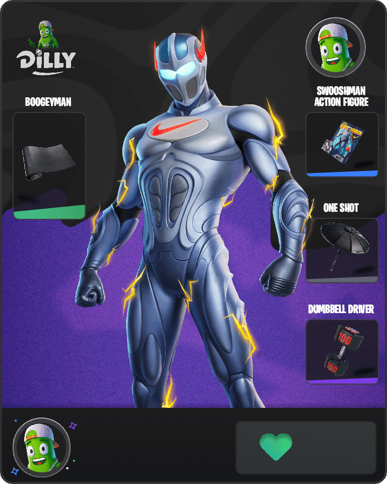 Swooshman Fortnite combo