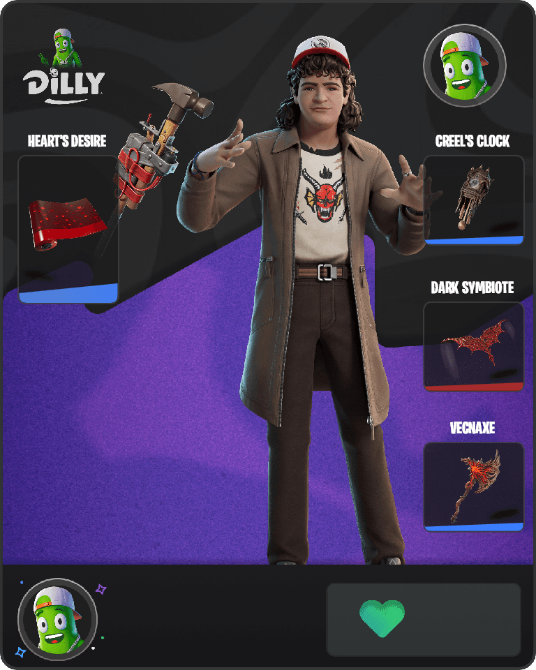 Dustin Henderson Fortnite combo