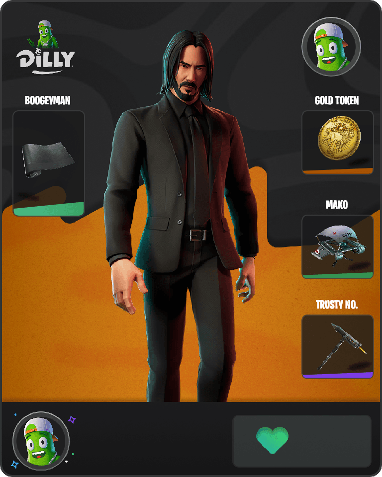 John Wick Fortnite combo