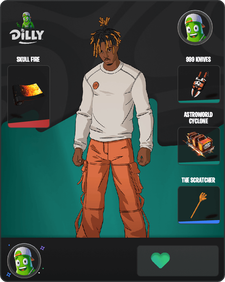 Slayer Juice WRLD Fortnite combo