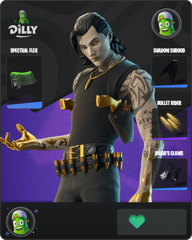 Outlaw Midas Fortnite combo