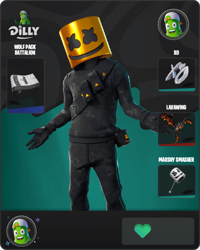Marshmello Fortnite combo
