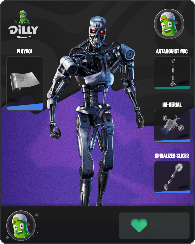 T-800 Fortnite combo