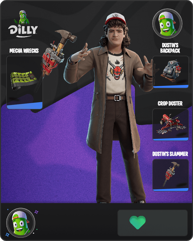 Dustin Henderson Fortnite combo
