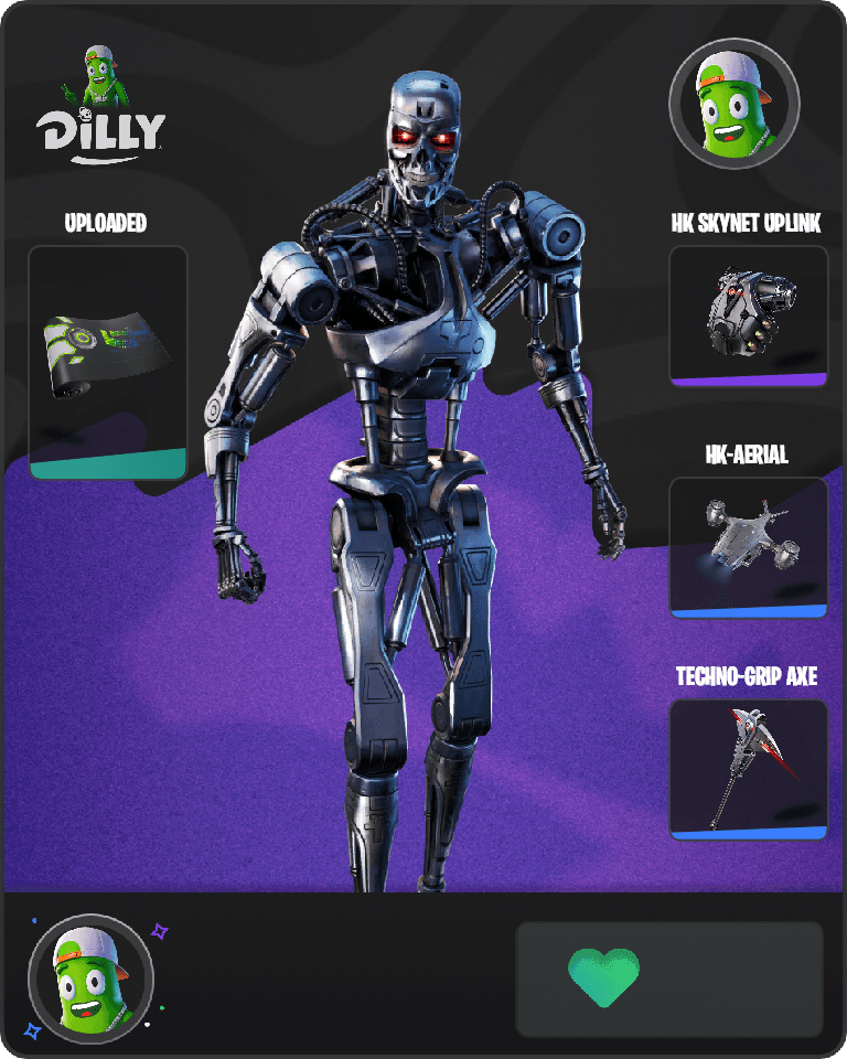 T-800 Fortnite combo