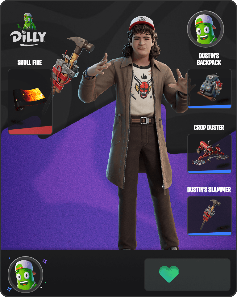 Dustin Henderson Fortnite combo