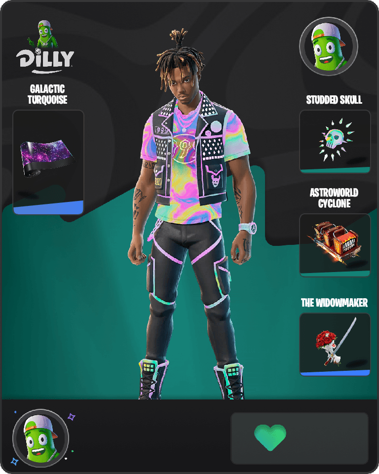 Juice WRLD Fortnite combo