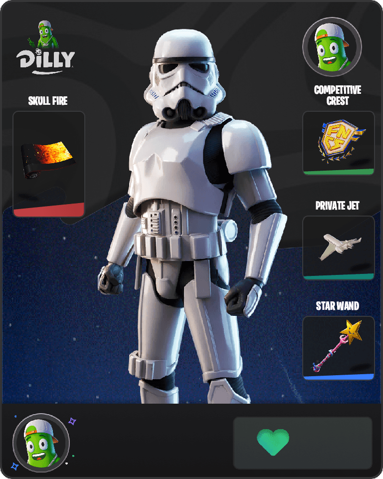 Imperial Stormtrooper Fortnite combo
