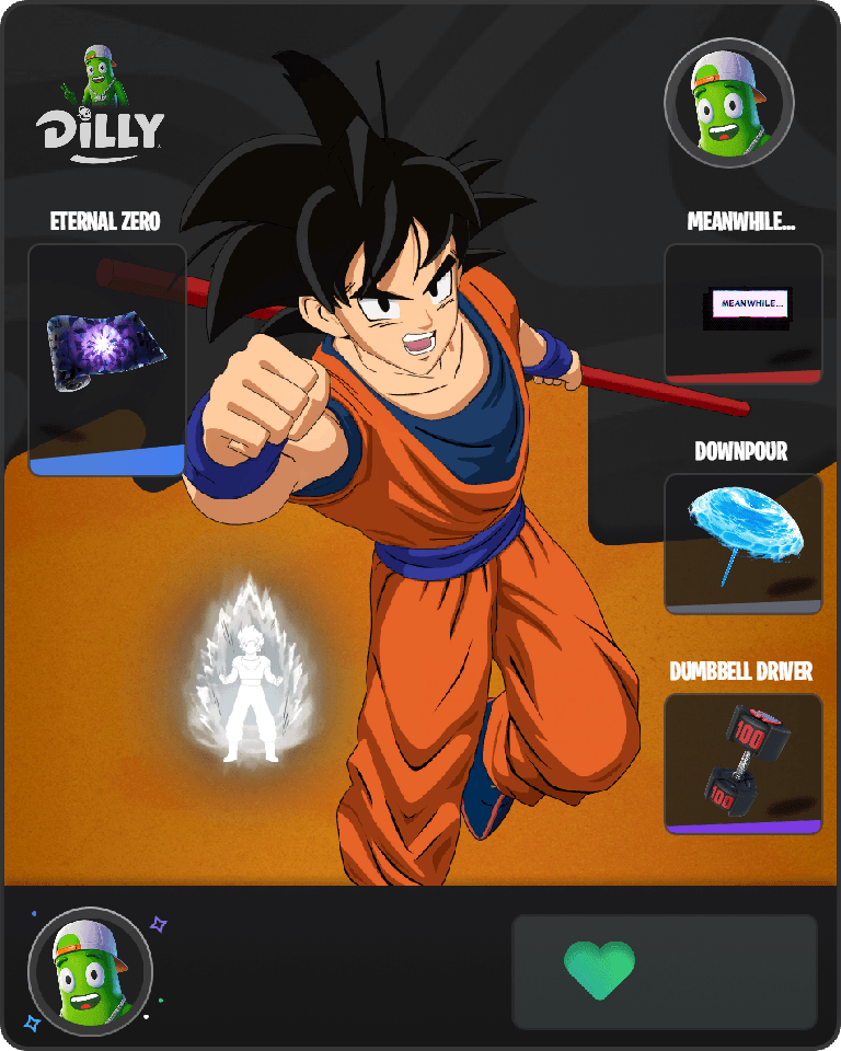 Son Goku Fortnite combo