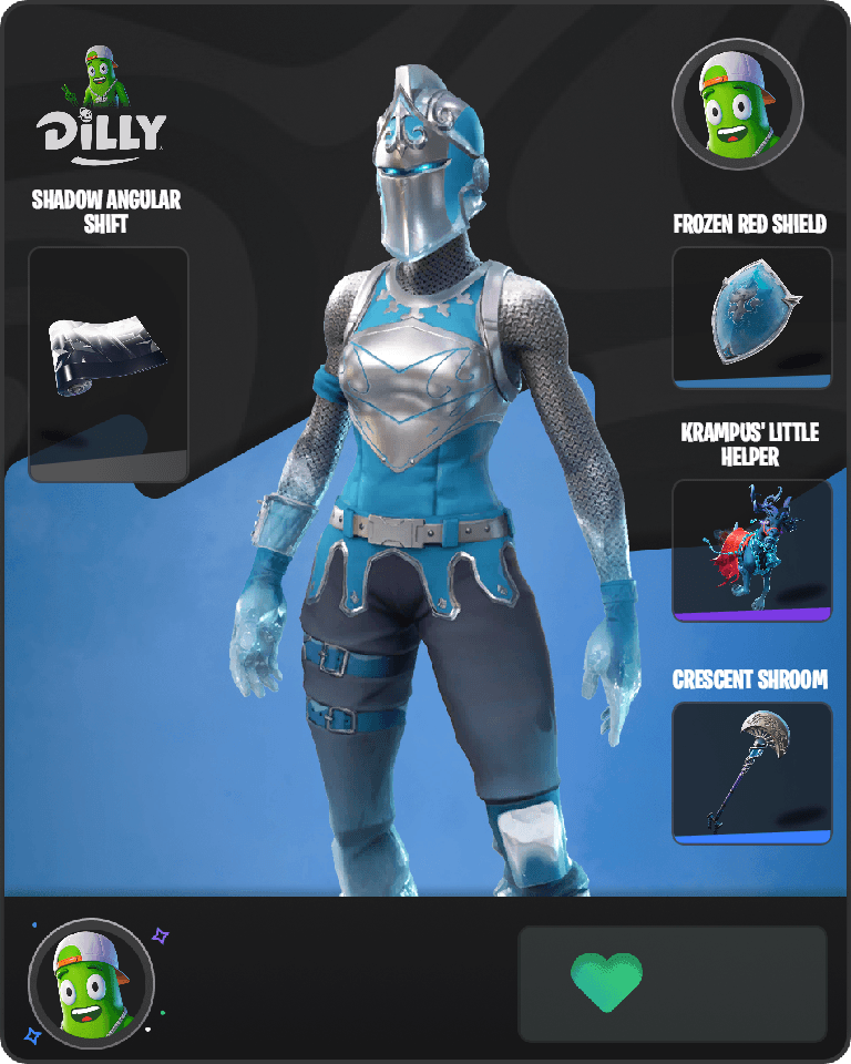 Frozen Red Knight Fortnite combo