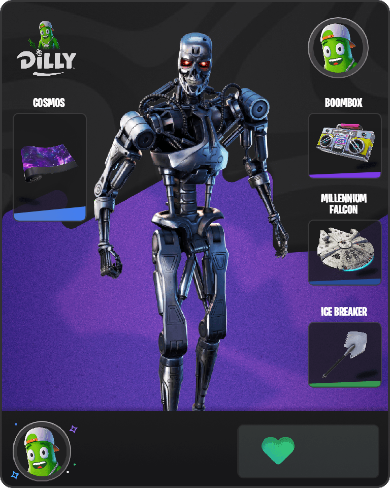 T-800 Fortnite combo