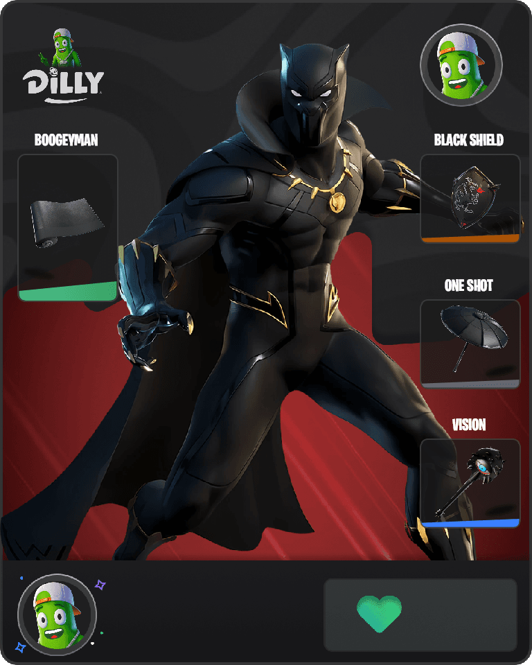 Black Panther Fortnite combo