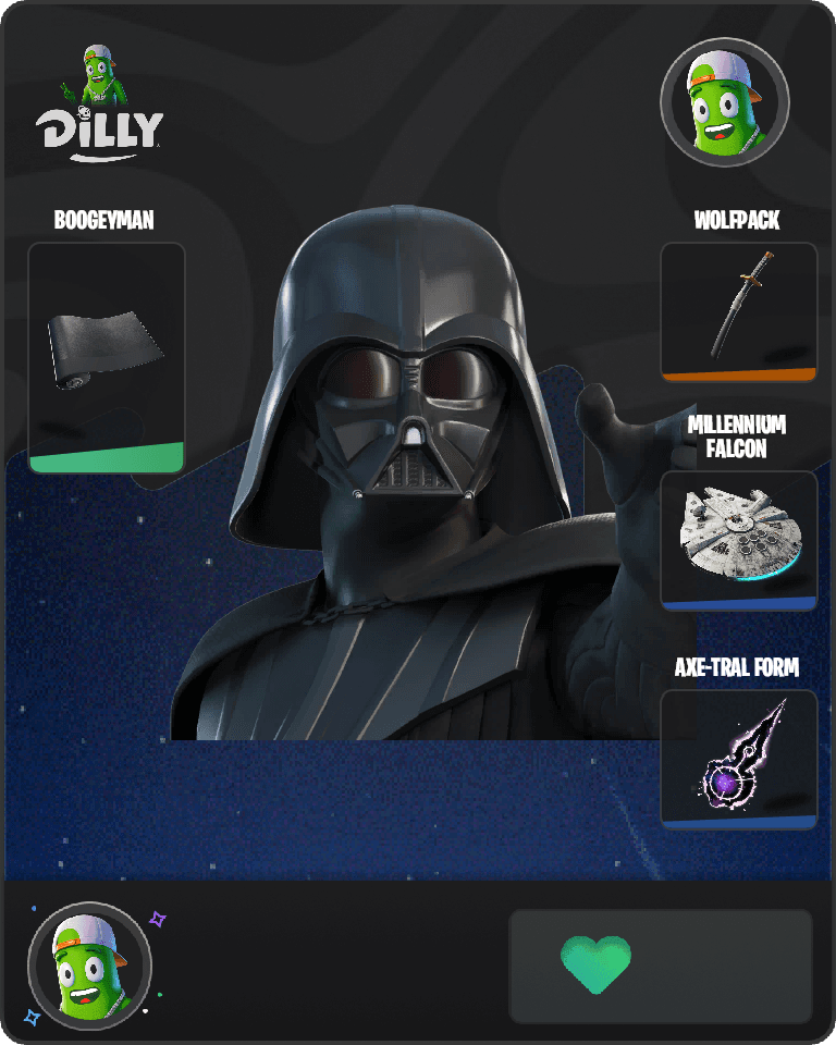 Darth Vader Fortnite combo