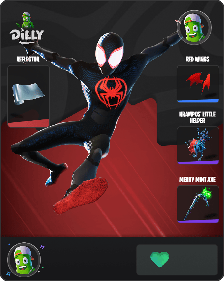 Spider-Man (Miles Morales) Fortnite combo