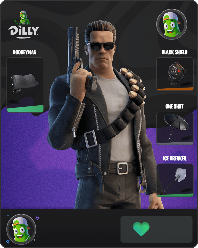 Terminator Fortnite combo