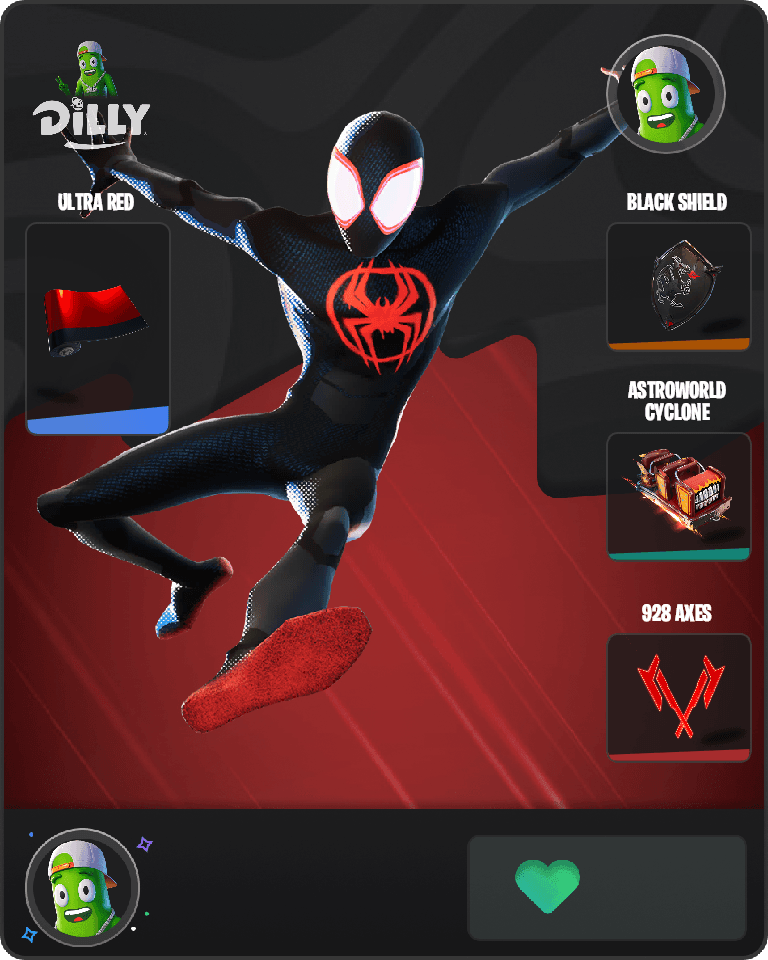 Spider-Man (Miles Morales) Fortnite combo