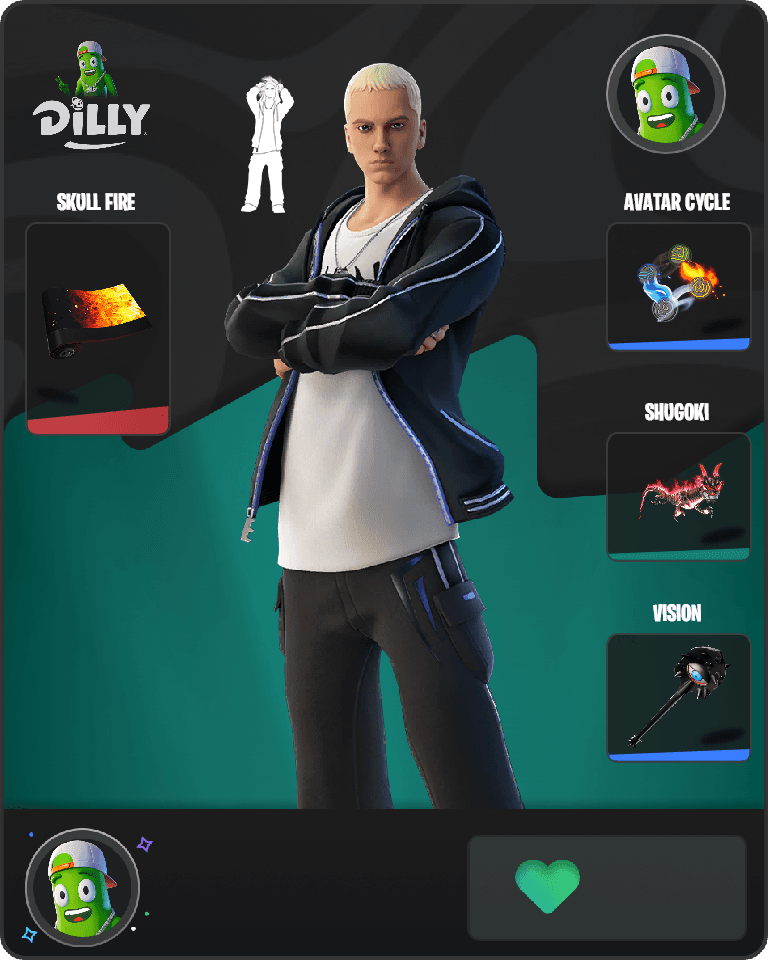 Slim Shady Fortnite combo