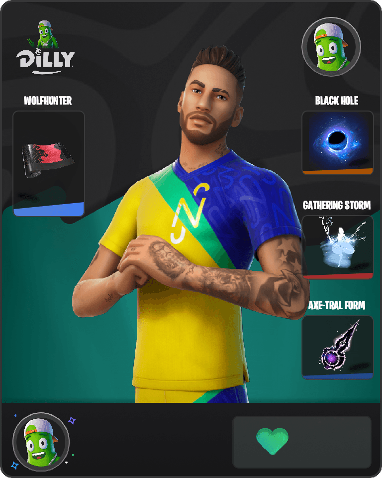 Neymar Jr Fortnite combo
