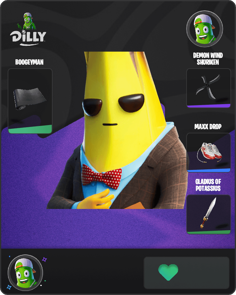 Agent Peely Fortnite combo
