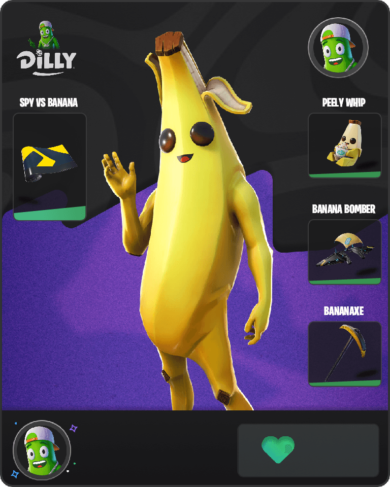 Peely Fortnite combo