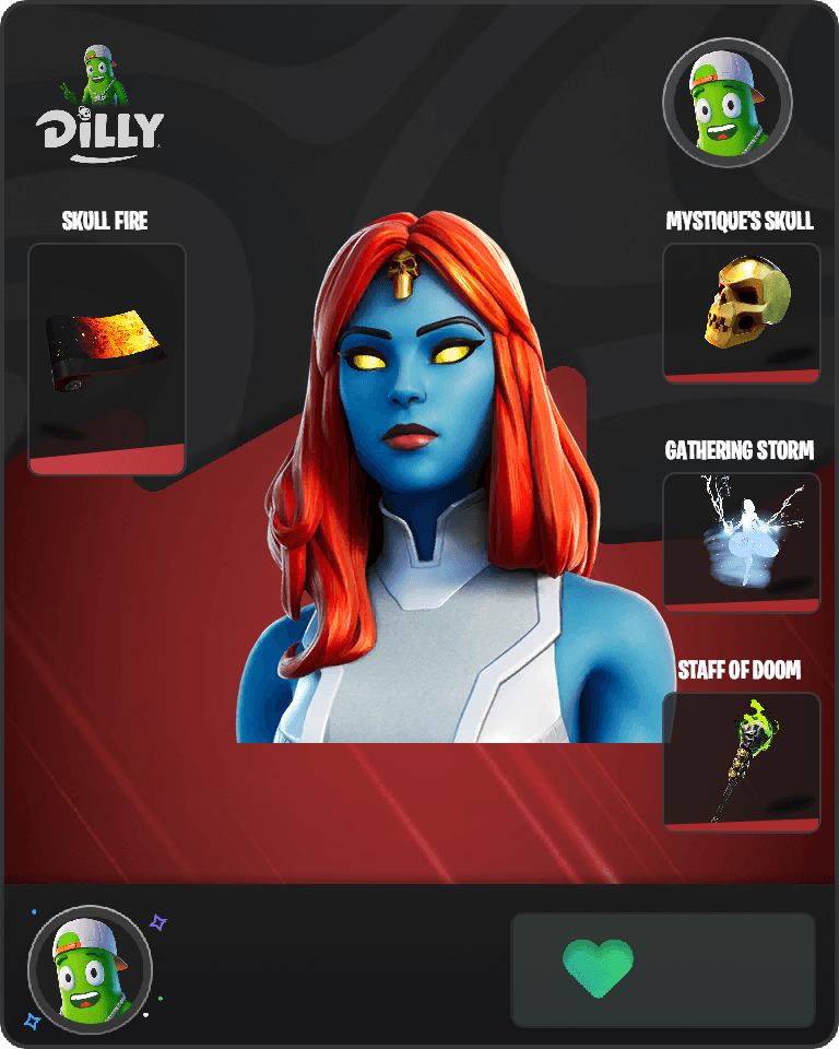 Mystique Fortnite combo
