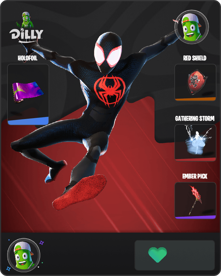 Spider-Man (Miles Morales) Fortnite combo