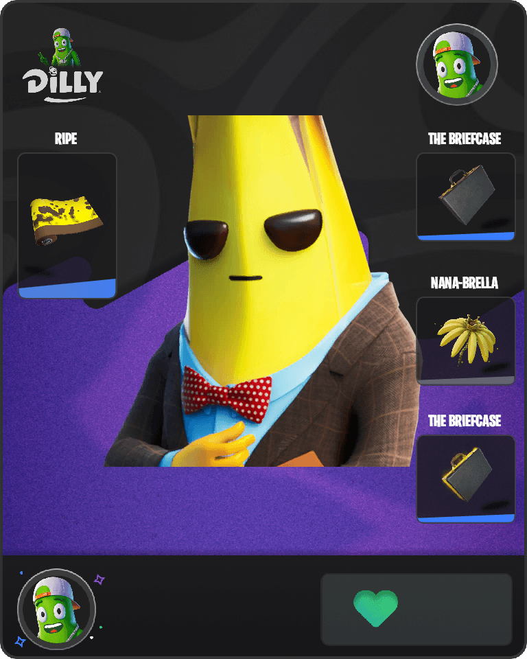 Agent Peely Fortnite combo