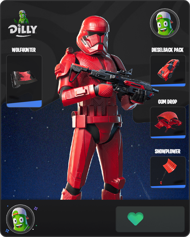 Sith Trooper Fortnite combo