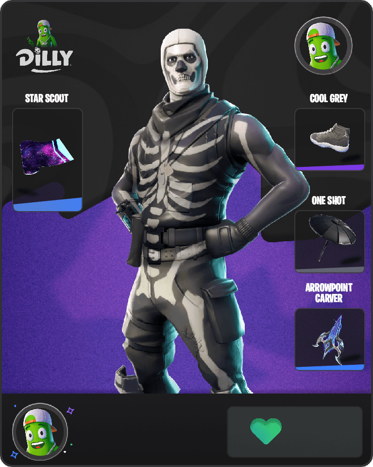 Skull Trooper Fortnite combo